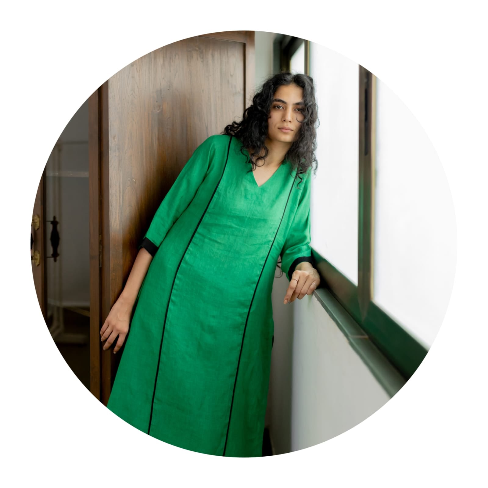 Traditional Cotton Kurta Set - View 4